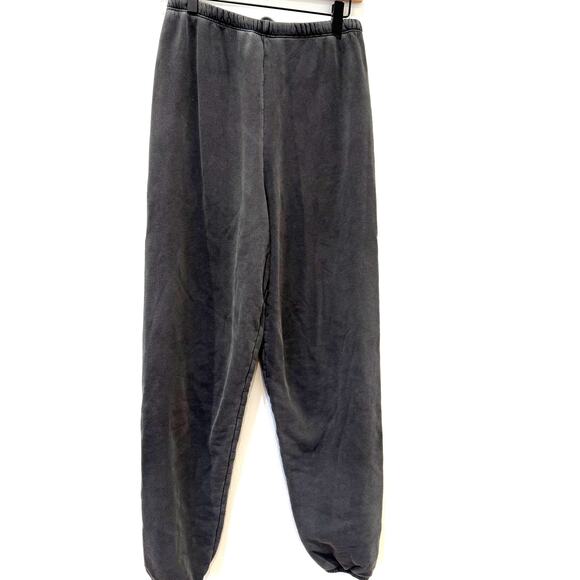 Joah Brown Oversized Jogger Washed Black Drawstring Sweatpants XS/S - Picture 3 of 7